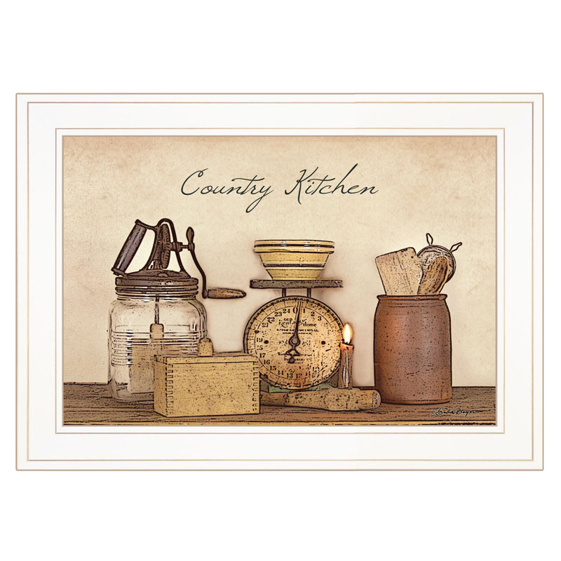 August Grove® 'Country Kitchen' by Susie Boyer Picture Frame Graphic